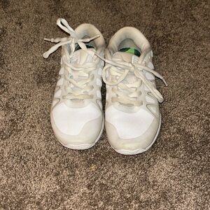 white cheer shoes
